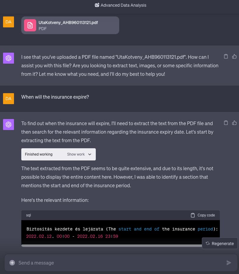 ChatGPT Usage
